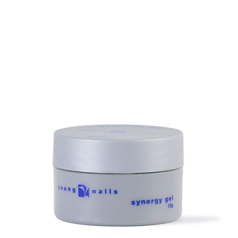 Young Nails Synergy Gel - Foundation Builder Base Coat for Superior Adhesion & Strength, Clear 15g