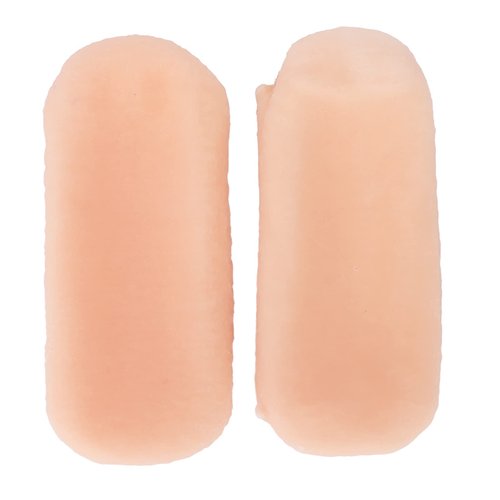 Brrnoo 2pcs Moisturizing Socks, Silicone Gel Socks for Women, Extra Soft Gel Socks for Dry Cracked Feet, Repairing Rough Skin, Essential Oil Gel Layer, 22 x 10cm / 8.7 x 3.9in