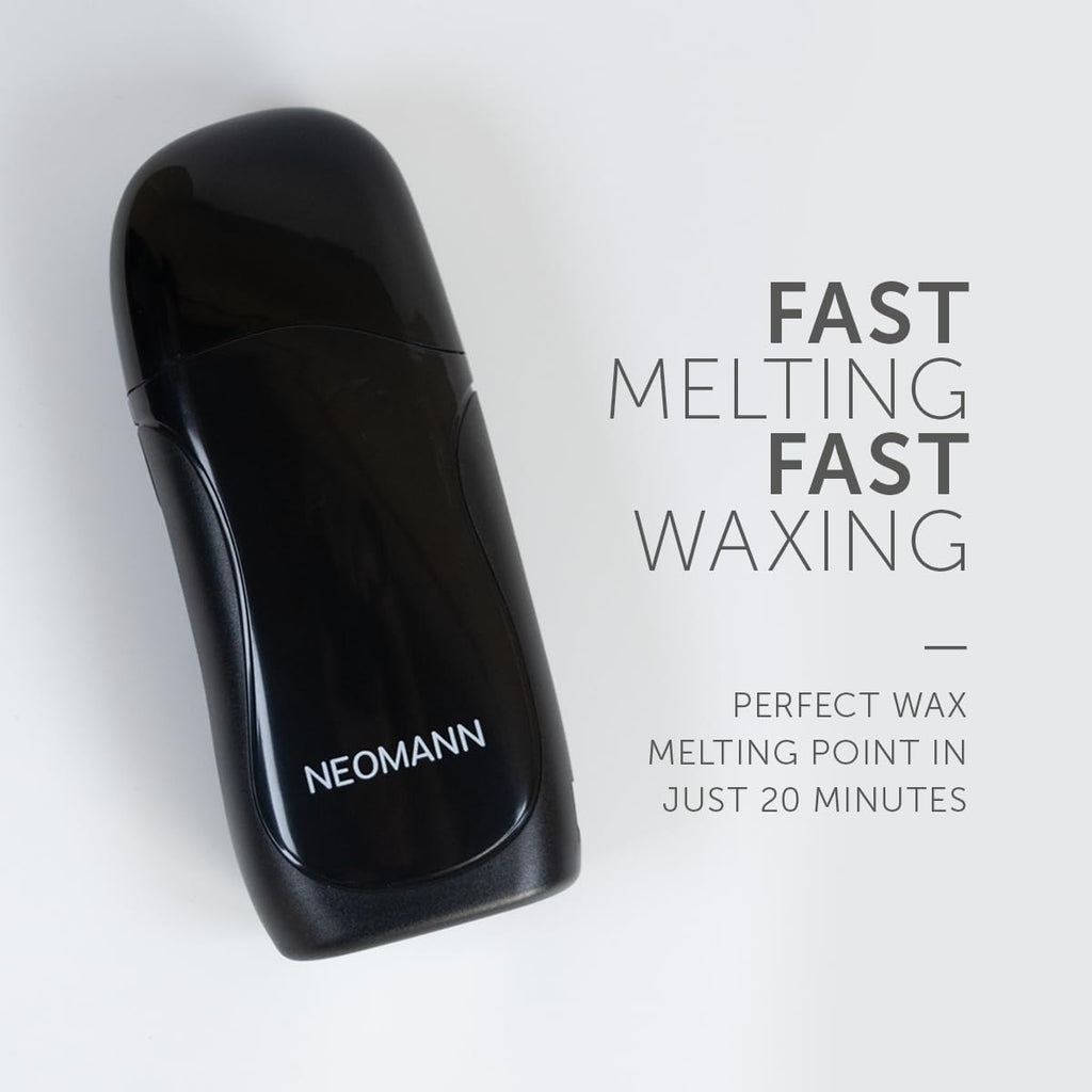 NEOMANN Roll On Wax Kit for Hair Removal, Honey
