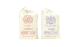 Greenwich Bay Trading Set of 2 Herbal Soaps Lavender Sage and Rose Petal - 6.4 Oz Bars Wrapped in Drawstring Cloth Sacks-Enriched with Shea Butter, Virgin Olive Oil and Fresh Botanical Scents