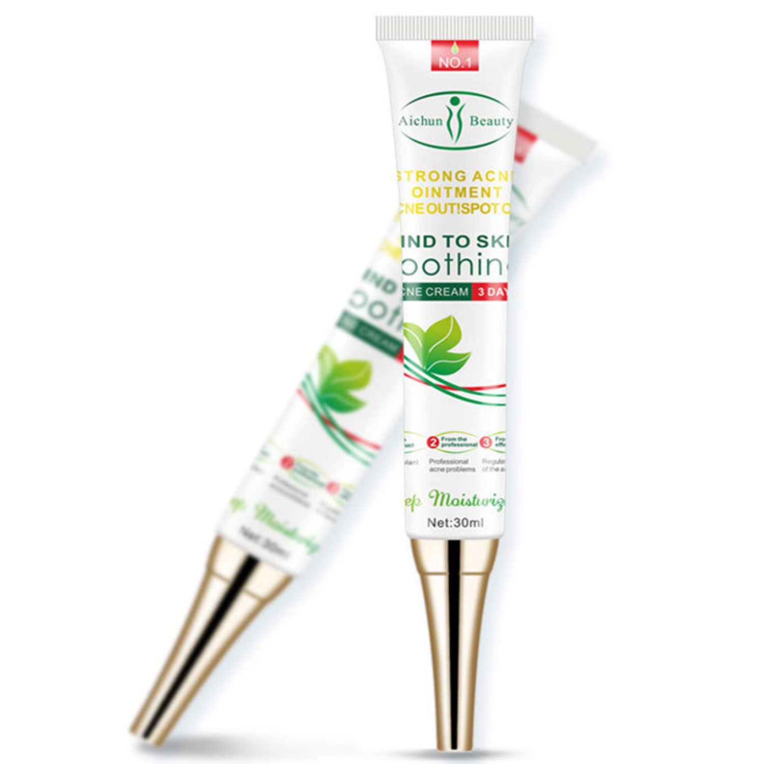 AICHUN BEAUTY Face Acne Cleaning Cream Skin Care Remove Repair Comedone Pimple Acne Face Acne Cream 30ml/1.0fl.oz