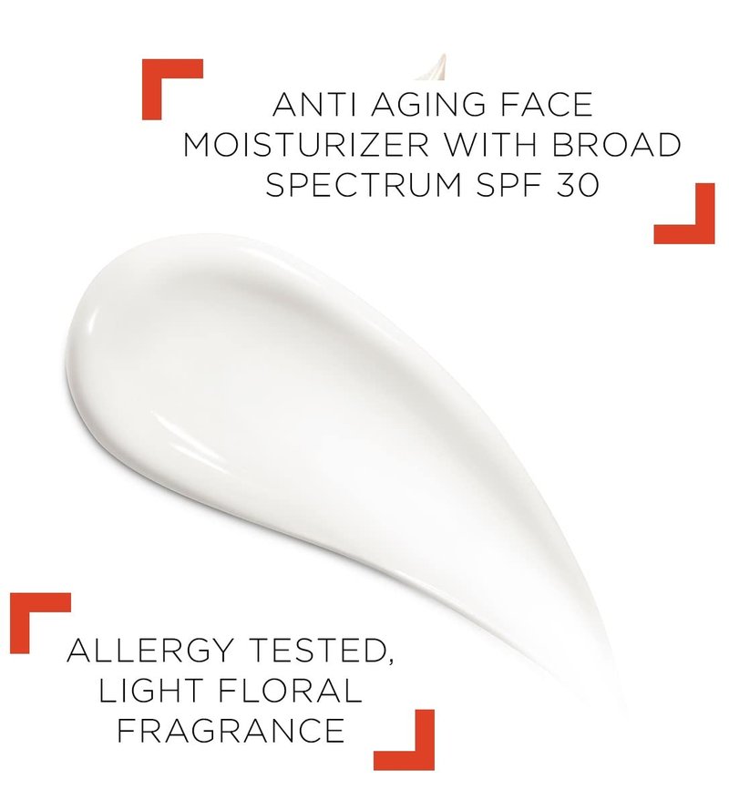 Vichy LiftActiv Peptide-C Face Sunscreen Moisturizer - SPF 30, Anti-Aging & Skin Brightening Cream