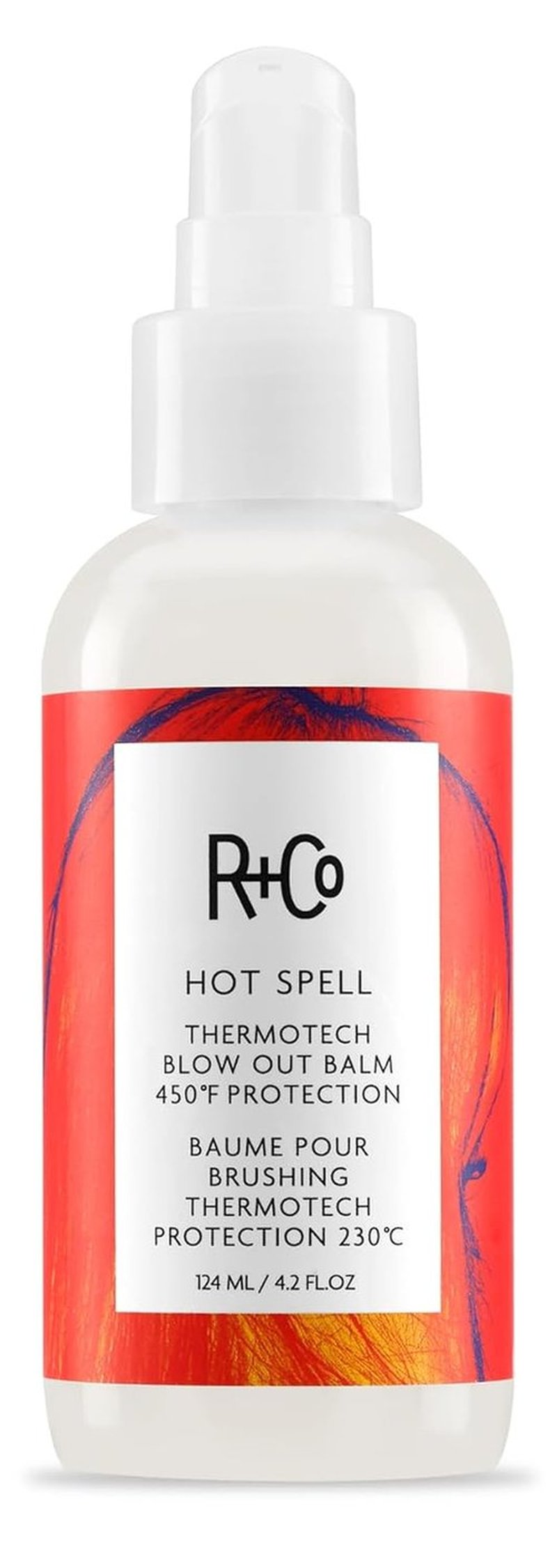 R+Co Hot Spell Thermotech Blowout Balm - 450°F Heat Protection, Frizz Control & Long-Lasting Style | 1 Oz | Vegan & Cruelty-Free