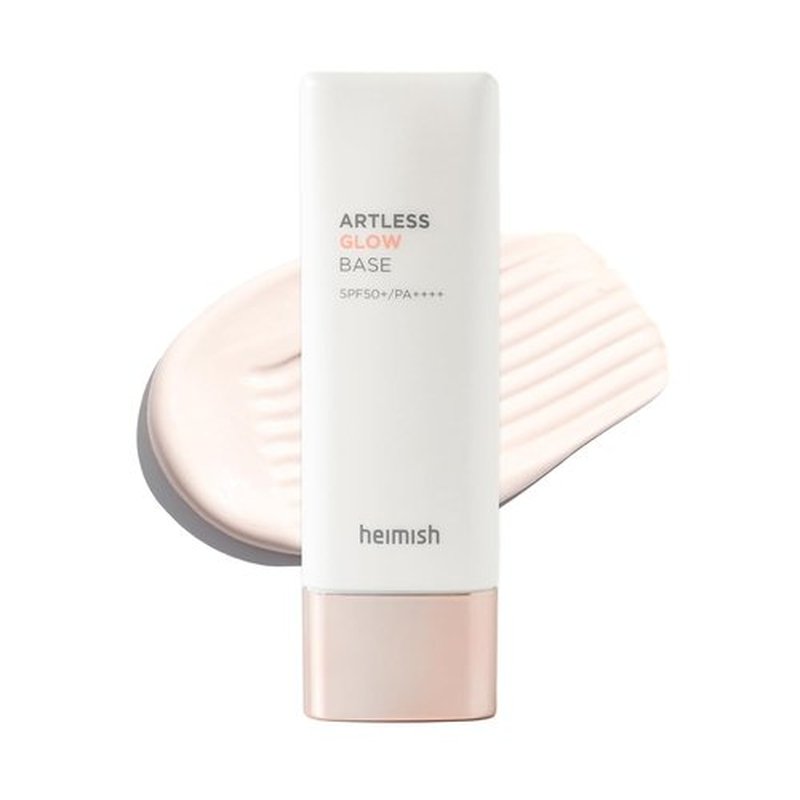 HEIMISH Artless Glow Base - Multipurpose Makeup Primer & Highlighter with SPF 50+ | 1.35fl.oz/40ml