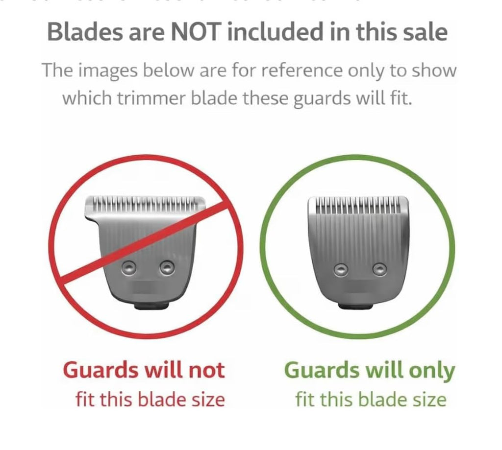 Trimmer 1mm and 2mm Replacement Stubble Comb Guard Set for Philips Norelco