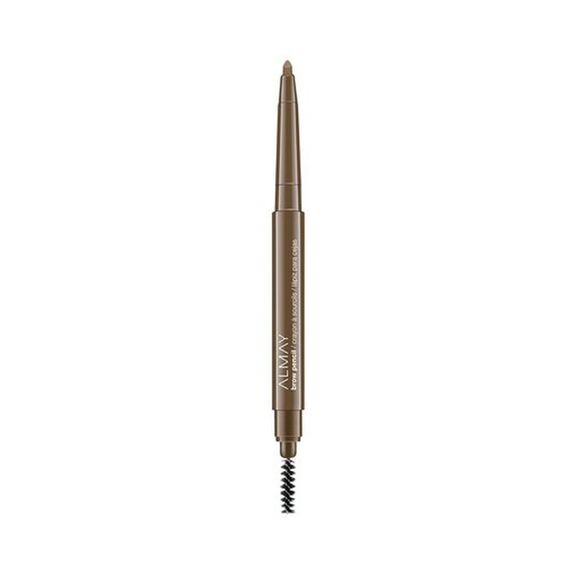 Almay Eyebrow Pencil with Spoolie Brush, Easy to Achieve Brows, Hypoallergenic, Taupe, 0.01 Oz (Pack of 2)
