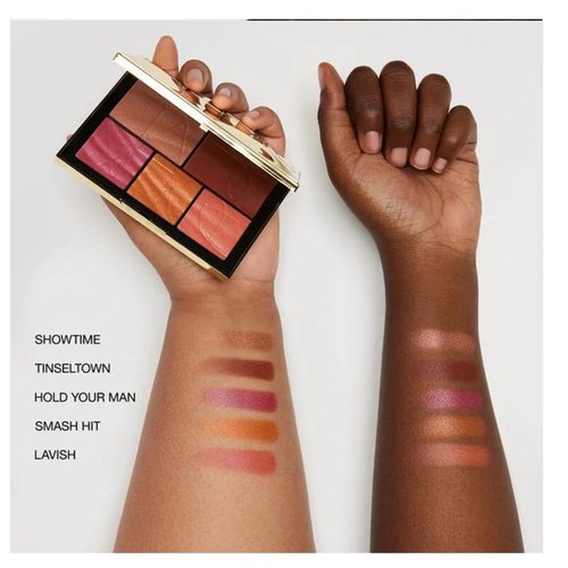 Nars Cheek & Eye Palette II - Pure Luxury Light Reflecting Formula | Medium to Deep Shades x5