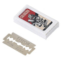 German Solingen Double Edge Razor Blades，1 Count Safety Platinum Shave(Pack of 10)