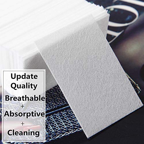 INFILILA Nail Polish Remover Clip Set 20pcs Nail Clip Caps Nail Soak Off Clips For Finger And Toe 1000pcs Lintfree Nail Polish Remover Wipes For UV Gel Acrylic Nail Polish Removal