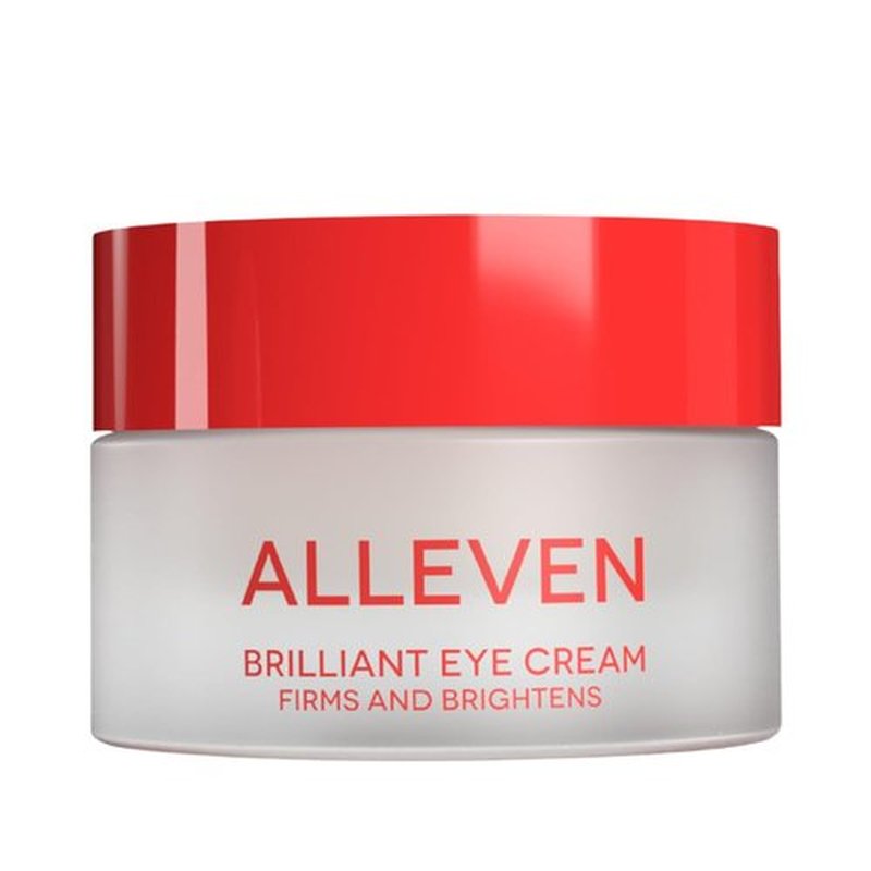 Alleven Brilliant Eye Cream - Firming & Hydrating Eye Brightener for Fine Lines & Dark Circles | Revitalizing Botanical Formula