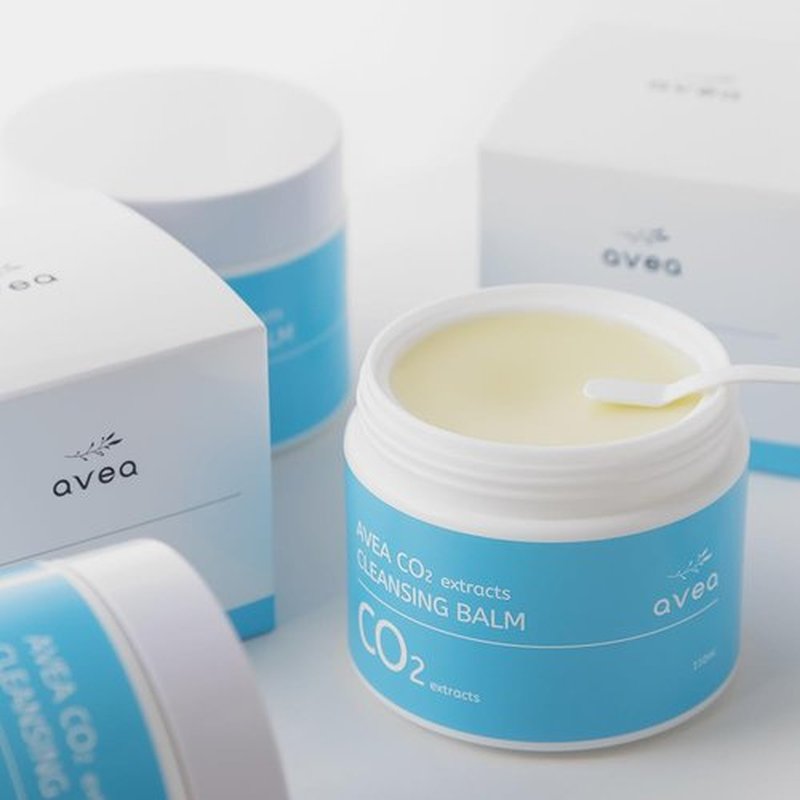 AVEA CO2(extracts) Cleansing Balm | including Golden Jojoba Oil, Olive Oil, Make- up & blackhead remove, Melting Cleansing Balm, Makeup Remover, Face Wash, Korean Skin Care l 1.69 Fl.Oz
