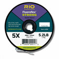 RIO Products Fly Fishing Tippet, Fluoroflex Strong Leader, 100% Fluorocarbon, 30YD Spool, 5.2lb (2.4kg) Test, 006in (.152mm) Diameter