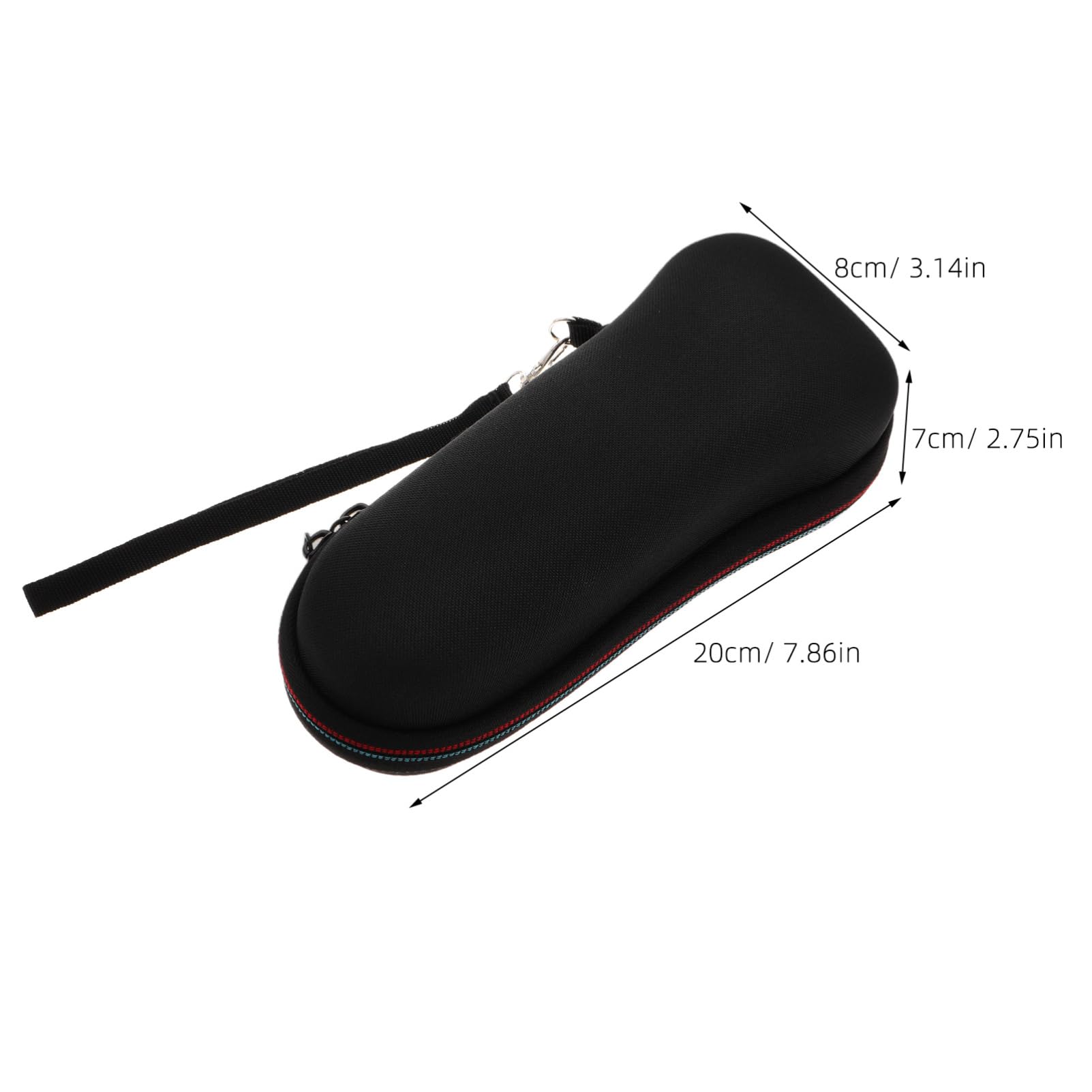 FOMIYES Travel Razor Case Portable Anti-Pressure Shaver Storage Bag with Anti-Slip Interior for Business Trips and Outdoor Use