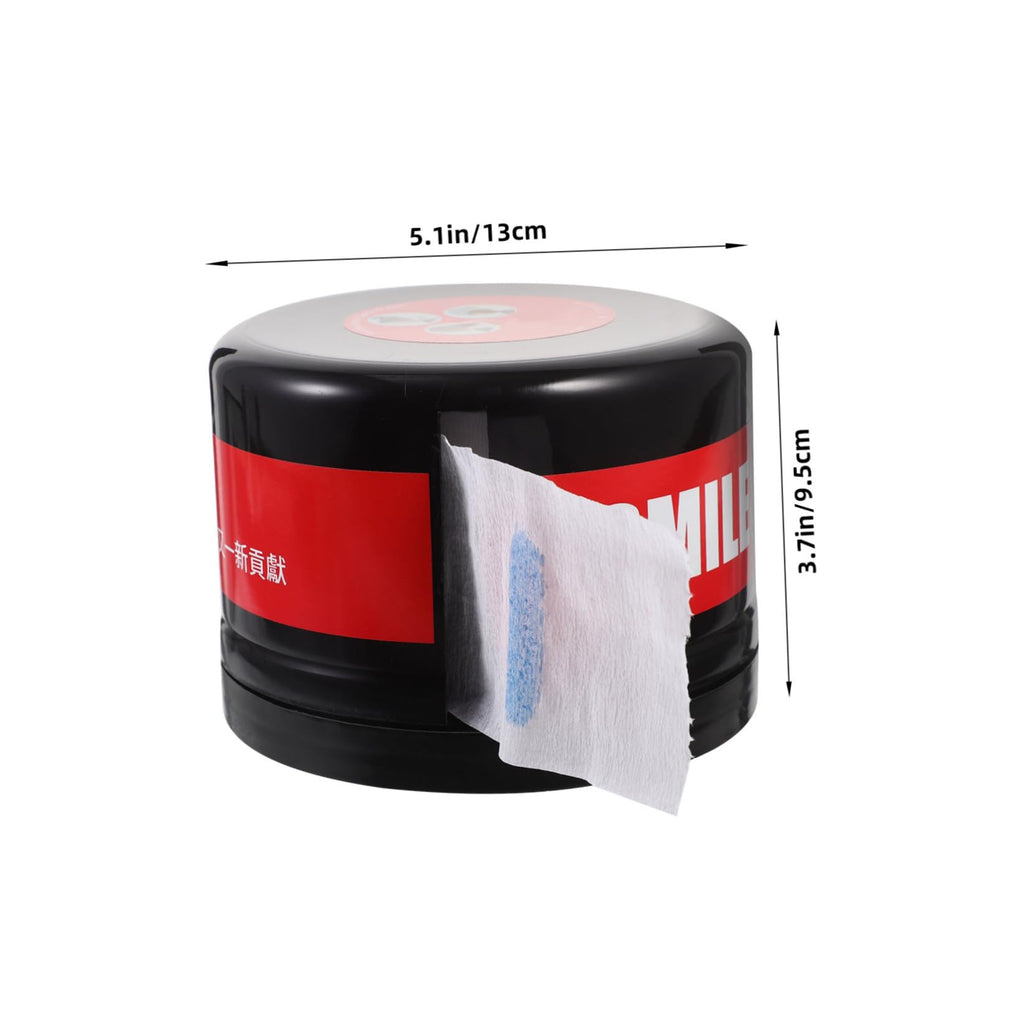 Housoutil Barber Neck Strip Dispenser Box Compact Neck Paper Roll Holder for Salon and Barbershop Haircut Supplies