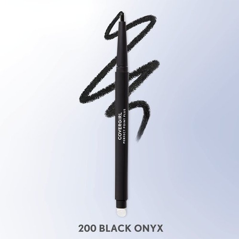 Covergirl Lash Blast Fusion Mascara, Very Black & Perfect Point Plus Eyeliner Pencil, Black Onyx (Pack of 1)