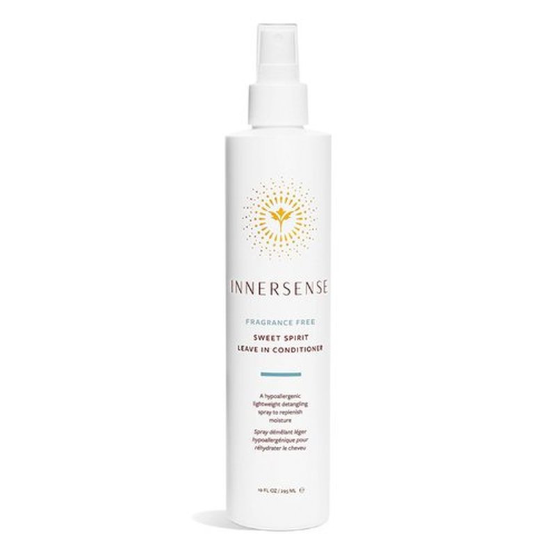 Innersense Organic Beauty - Fragrance-Free Sweet Spirit Leave-in Conditioner | Detangling, Hydrating, Smoothing | Non-Toxic, Cruelty-Free, Clean Haircare (10 fl oz)