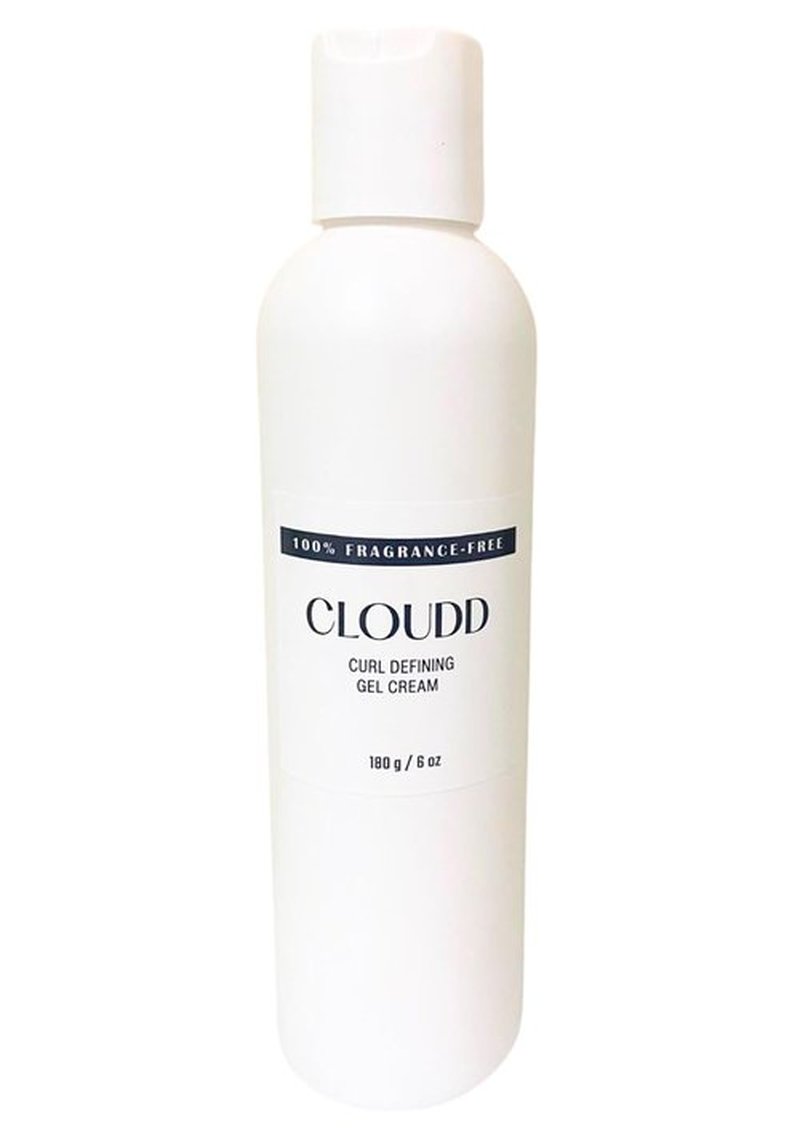 CLOUDD Curl Defining Gel Cream - Fragrance-Free & Essential Oil-Free | 8 Oz Unscented