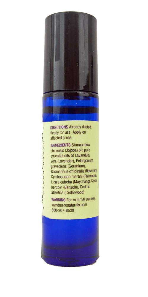 Wyndmere Clearer Skin Roll-On - Made with 100% Pure Therapeutic Essential Oils - All Natural Aromatherapy Skin Care - 0.27 oz