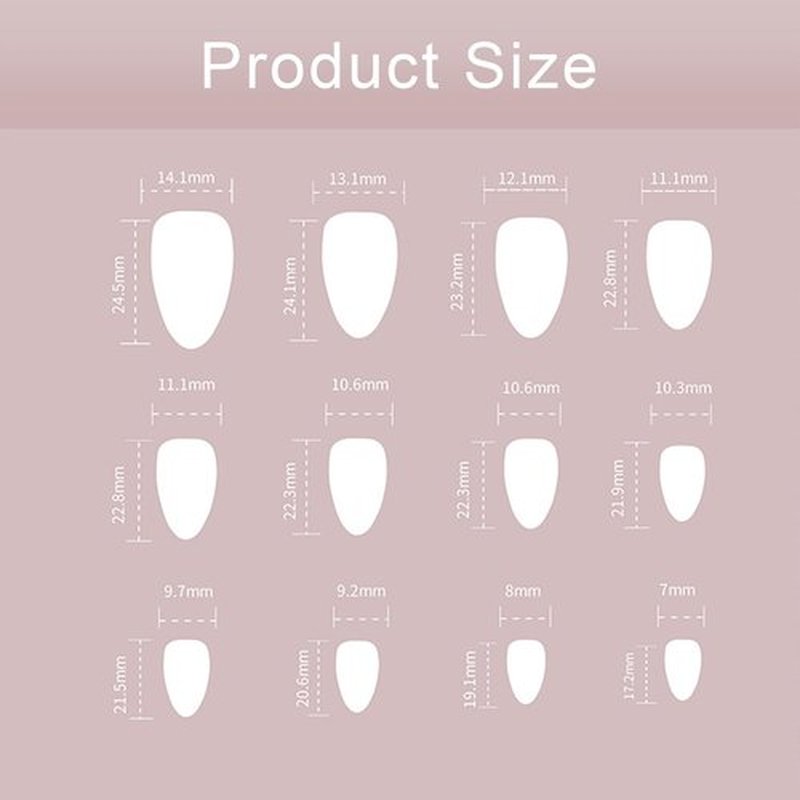 3D Butterfly Press on Nails Medium Almond Fake Nails With Pink Green Gradient Designs Butterfly False Nails Ombre Glue on Nails Full Cover Artificial Stick on Nails for Women 24 Pcs