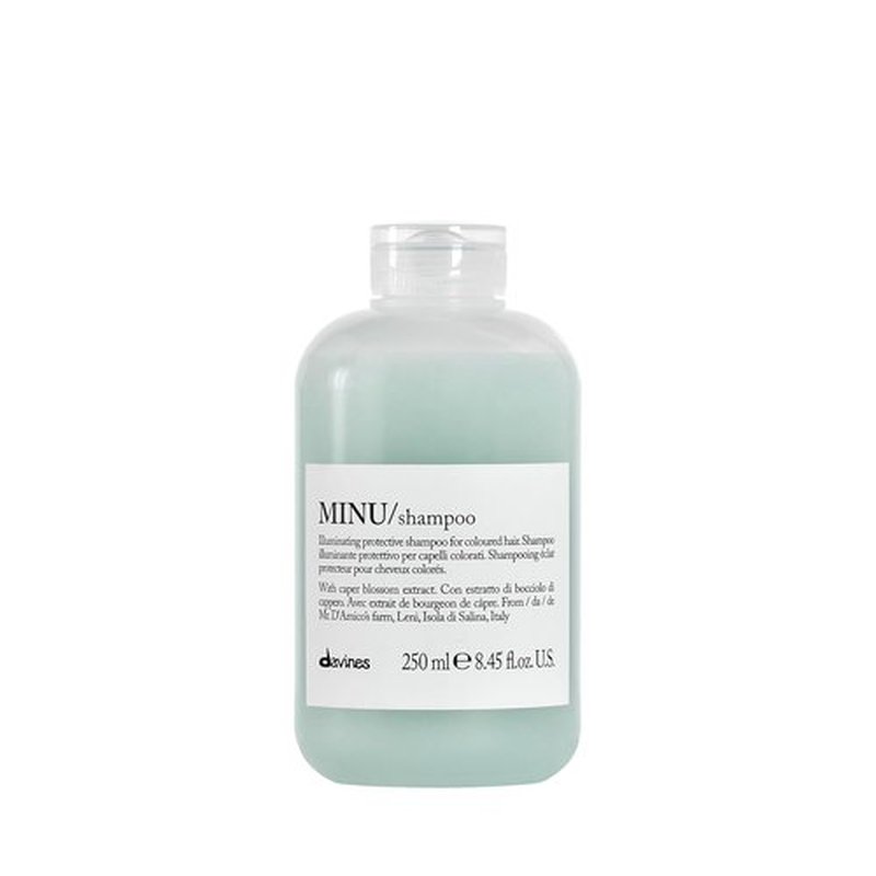 Davines Minu Shampoo - Color-Protecting Formula for Radiant Hair | 8.45 Fl Oz
