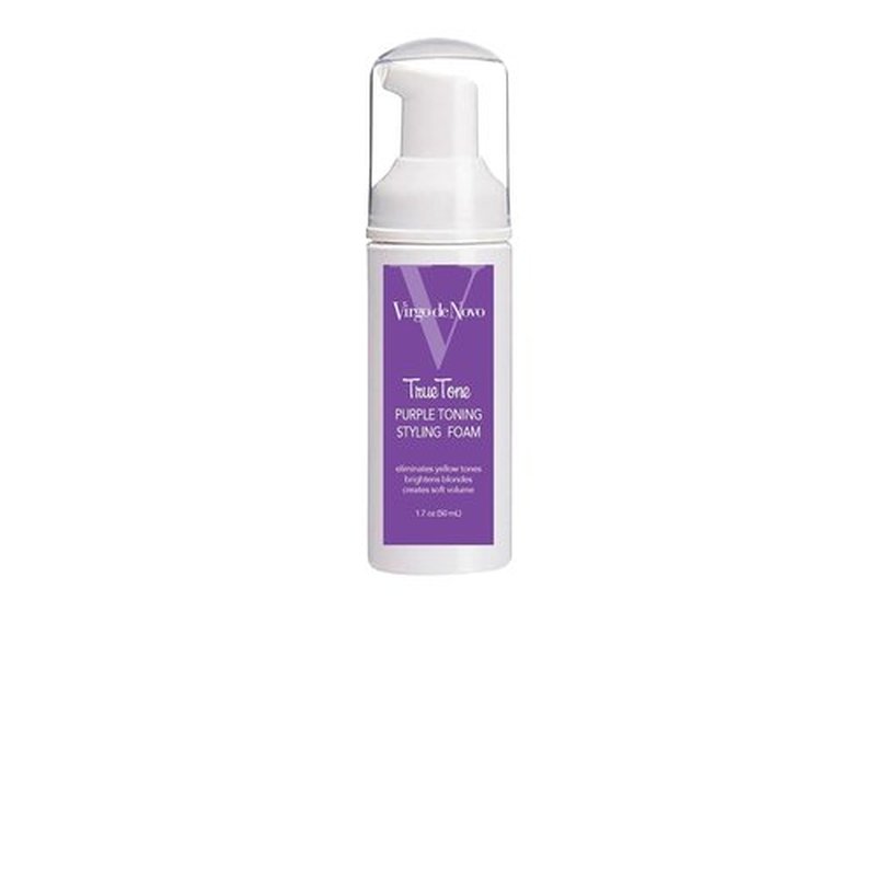 True Tone Purple Toning Foam - Brightens Blonde Hair & Removes Brassiness - 1.7 oz