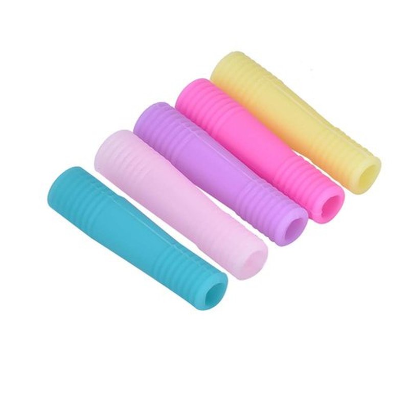 10PCS Manicure Silicone Protective Sleeve Cover for Nail Cuticle Scissors Dead Skin Scissors, Rotekt Cover Top for Nail Nippers, Hangnail Nipper Cover(02)