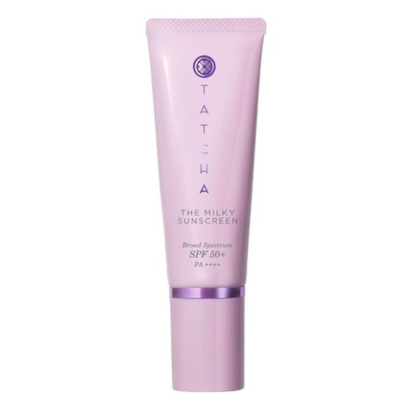 TATCHA Milky Sunscreen - Broad Spectrum SPF 50+ | Lightweight Daily Sun Protection | No White Cast, All Skin Types