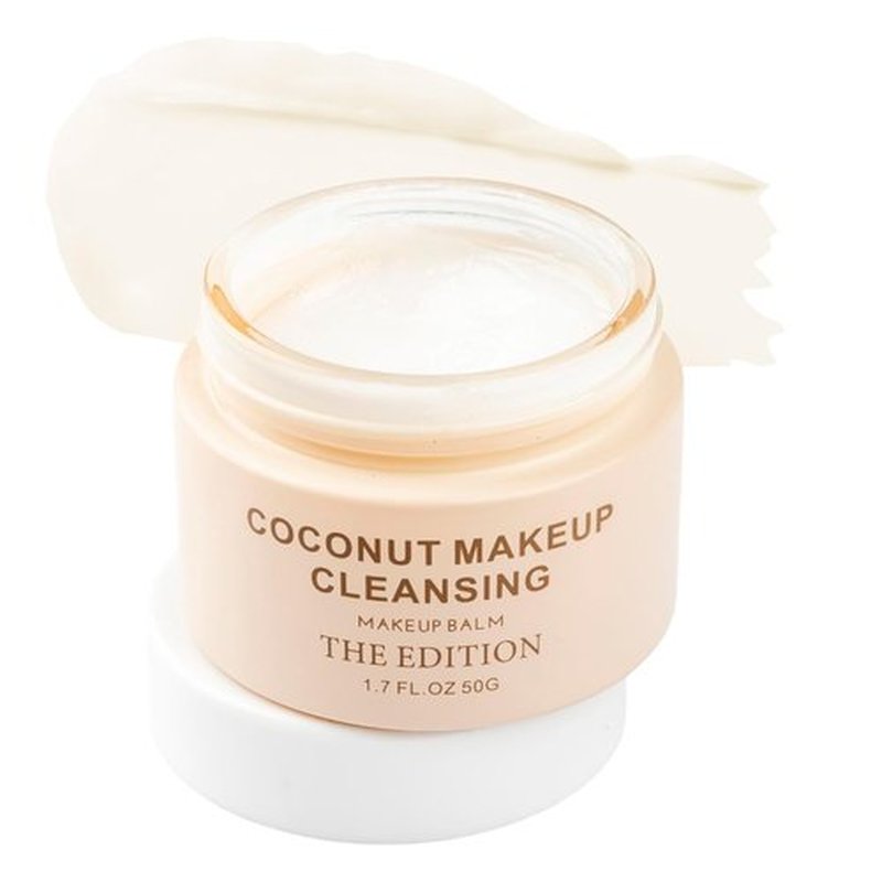 The Edition Coconut, Makeup Balm, Face Cleanser, Makeup Remover & Cleansing Balm – Gentle Face Makeup Cleanser for Waterproof Makeup, Hydrating Skincare for All Skin Types, 50g