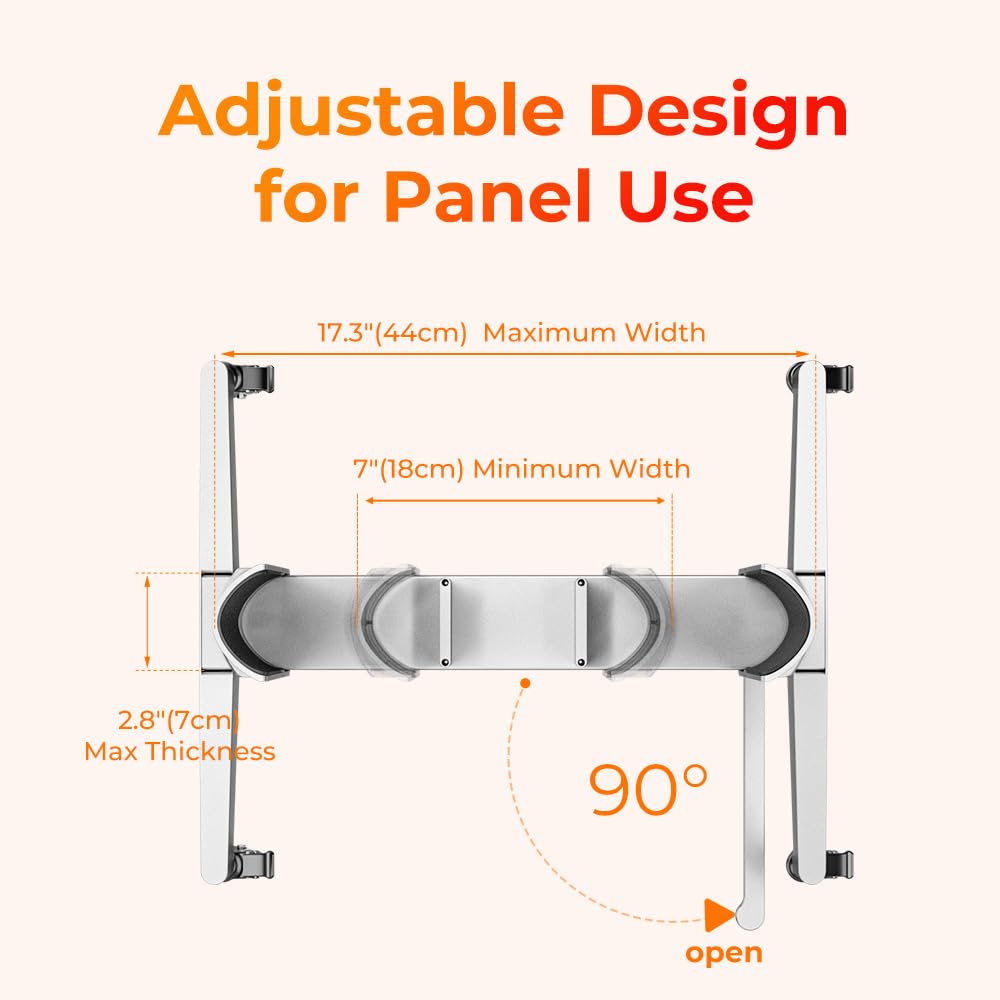 Compatible Red Light Therapy Stand, Mobile Stand for Red Near Infrared Light Therapy Devices, Home & Commercial Use, Adjustable Length and Width, Wheel Locks, Easy to Install, Fits 99% of Panels