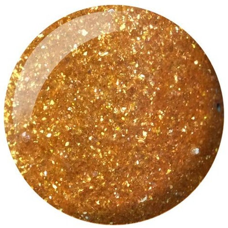 DND Gel Polish Set - Gold UV/LED Gel Polish & Air Dry Nail Lacquer Duo | 0.5 Fl Oz Each