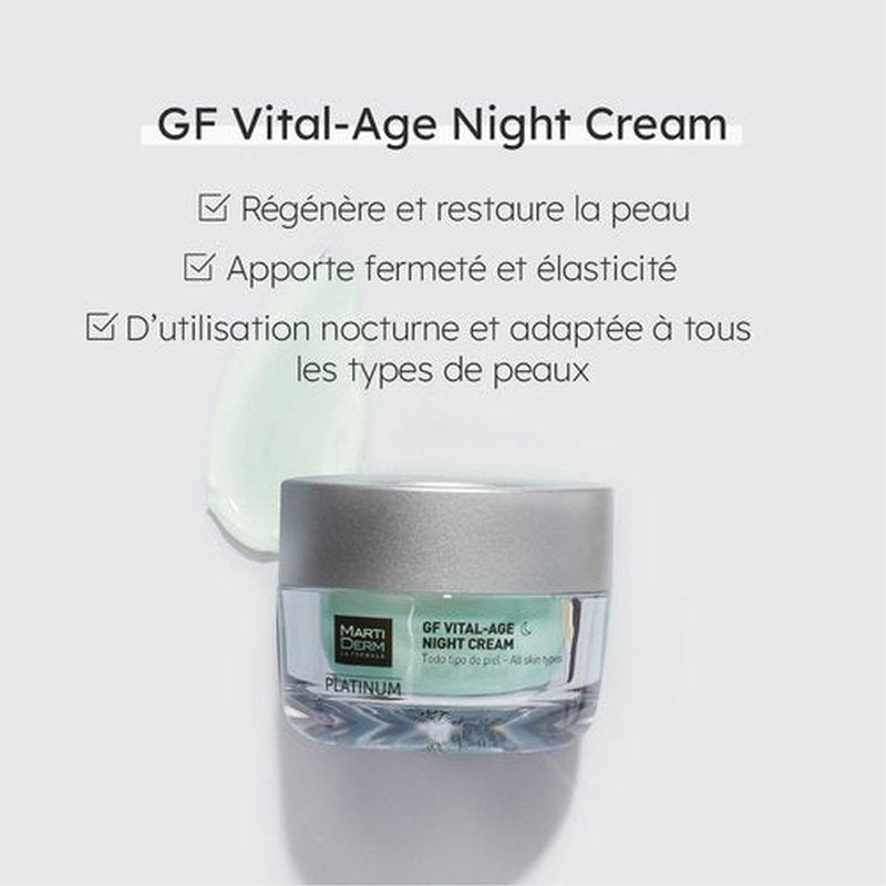 Platinum Gf Vital Age Night Cream 50 Ml