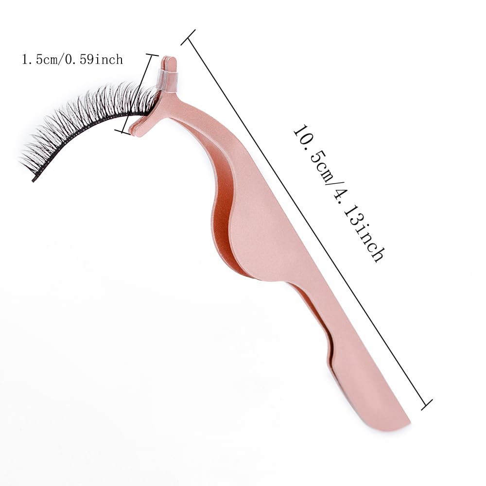 False Eyelash Applicator Tool Eyelash Tweezers for Strip Lashes