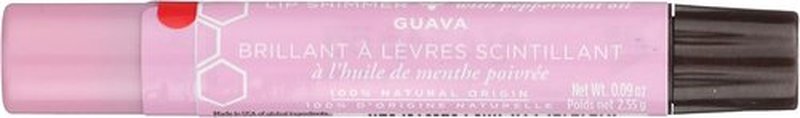 Burt's Bees Lip Shimmer - 100% Natural Moisturizer in Guava Flavor | 1 Tube for Soft Lips