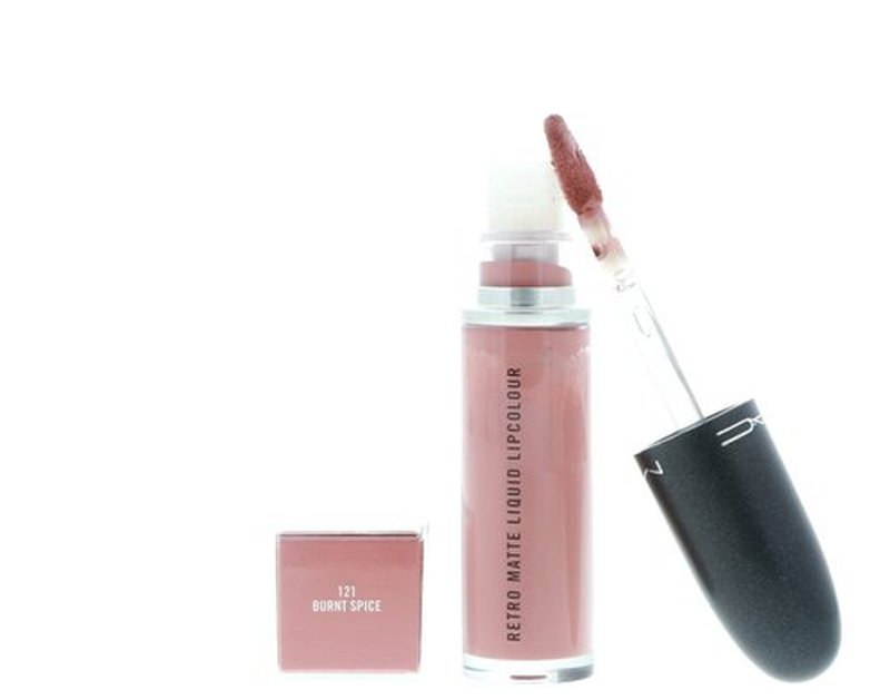MAC RETRO MATTE LIQUID LIP COLOUR # BURNT SPICE - Creamy dirty rose