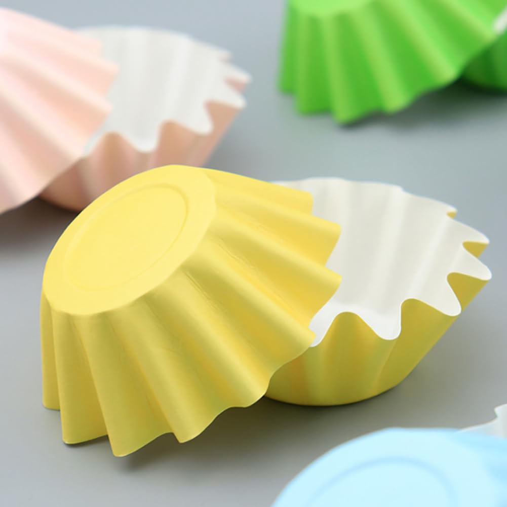 ccHuDE 50 Pcs Wax Melt Liners Scented Wax Melt Cups Small Candle Wax Warmer Liners Wax Tray Liners Wax Melter Liners Candle Warm Liners Multicolored