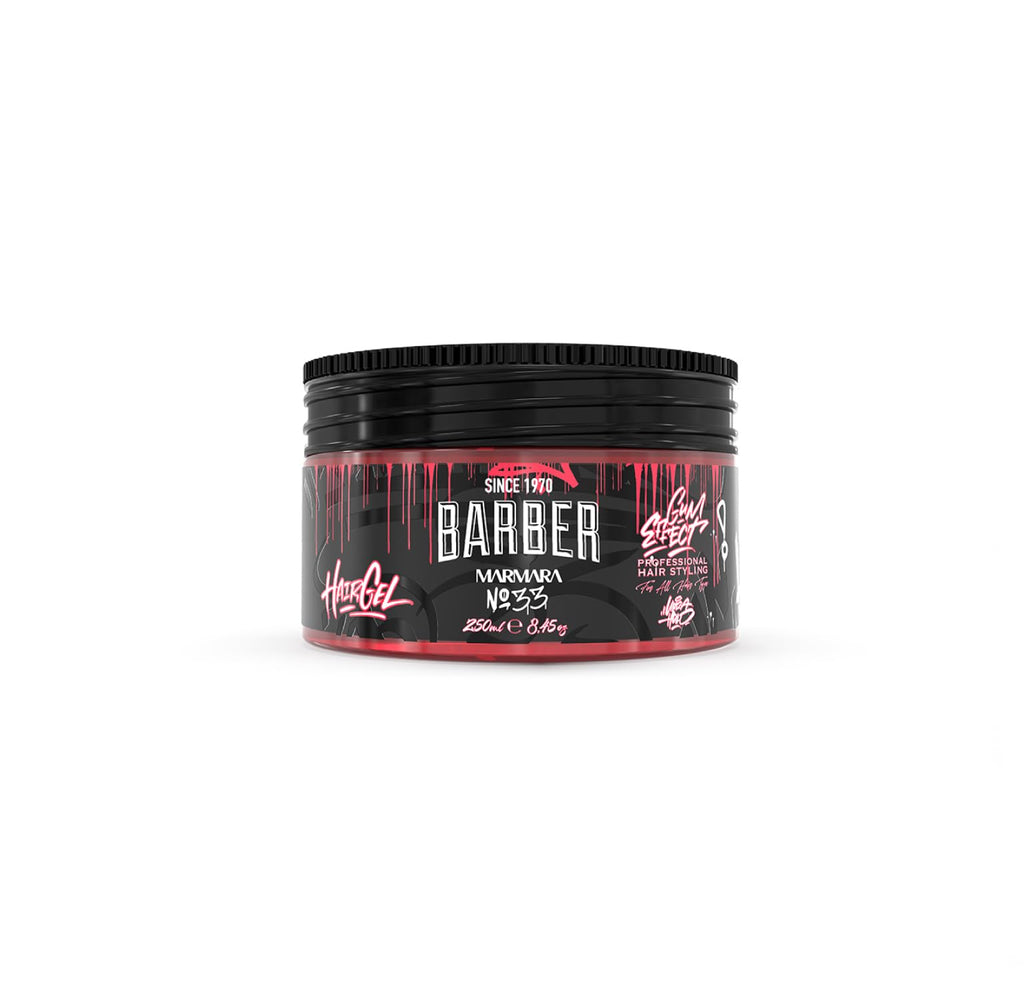 barber marmara No.33 Hair Styling Gel Strong Hold Fresh Scent 8.45 fl oz