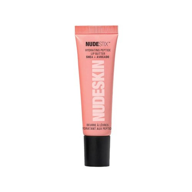 Nudestix Hydrating Peptide Lip Butter - Glossy Lip Balm with Avocado & Shea Butter for Hydration | Vegan & Cruelty-Free