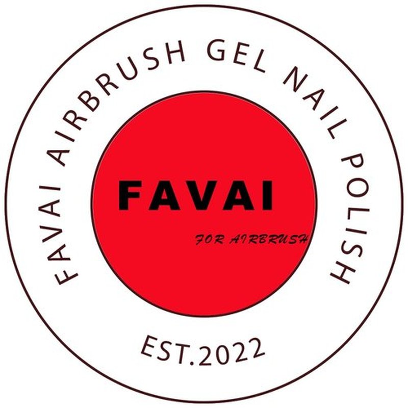 FAVAI 6 PCS Airbrush Gel Nail Polish 90 ML White Color (#102) for Nail Art, Non-Acetone Airbrush Gel Polish with Fine Mist, Nail Polish for Nail Gradients No Dilution, 6 * 15ML