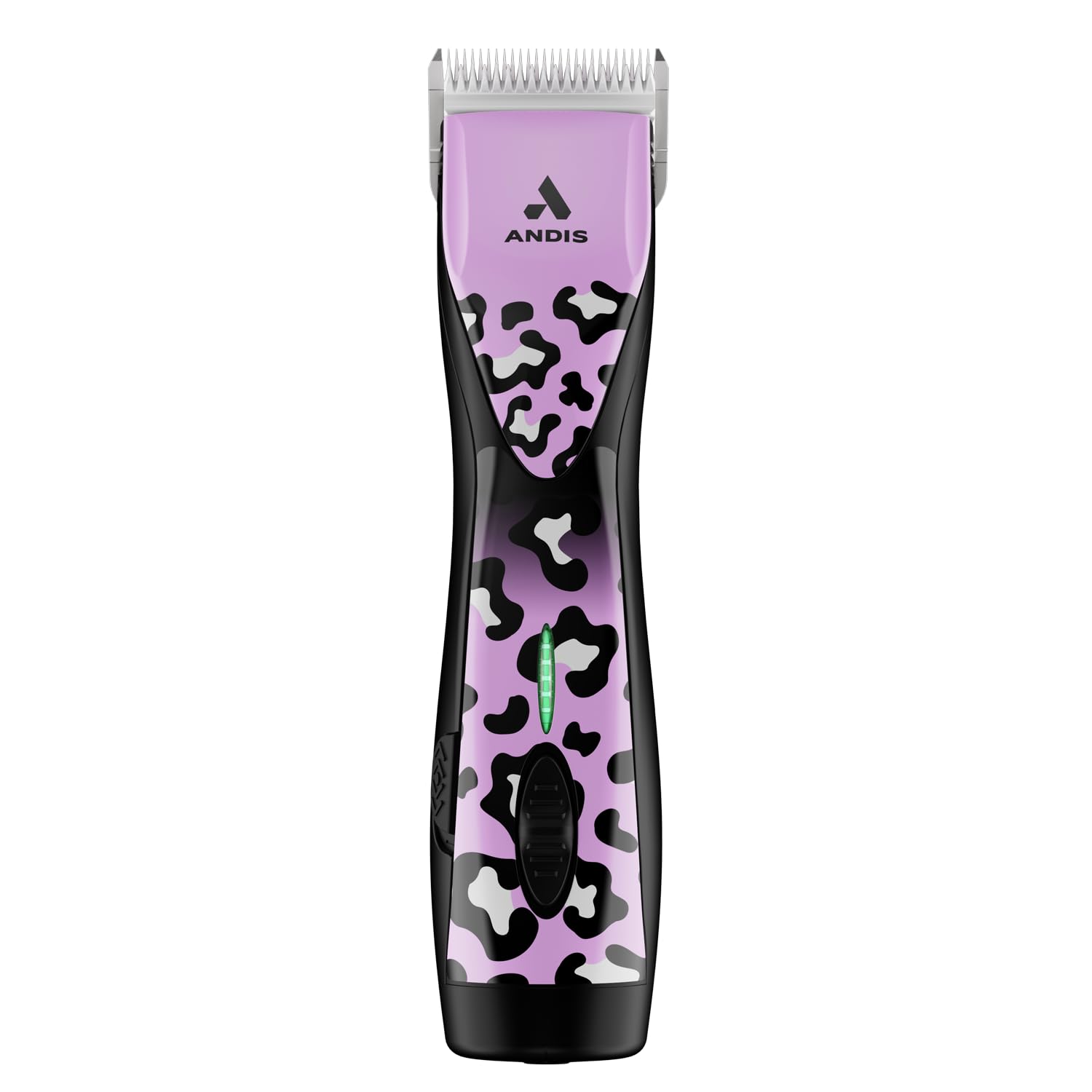 Andis 561458 Pulse Zr II Gabriel Feitosa Edition 5-Speed Detachable Blade Clipper, Cordless Animal/Dog Grooming, Removable Lithium Ion Battery, LED Charge Light, Wild Colorway