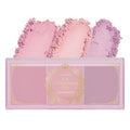 I'M MEME Blusher Palette - Afternoon Tea_Blossom Tea | Soft Pink, Peach, Lavender, 3 Shades Palette, Matte Powder, Face & Cheeks, For All Skin Tones, Powdery Finish, Lightweight Formula, 0.4 Oz