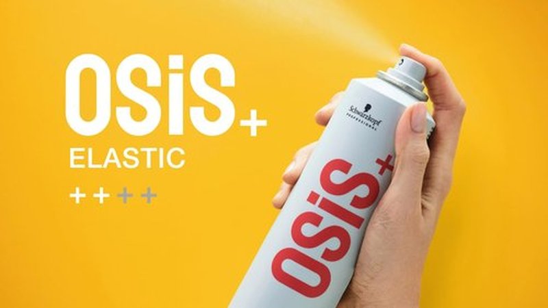 OSiS+ Elastic Hairspray - Lightweight Hold & Heat Protection for All Hair Types