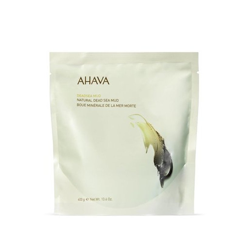 AHAVA Natural Dead Sea Mud for Body - Purify, Soften & Refine Skin with Mineral-Rich Formula | 13.6 Oz