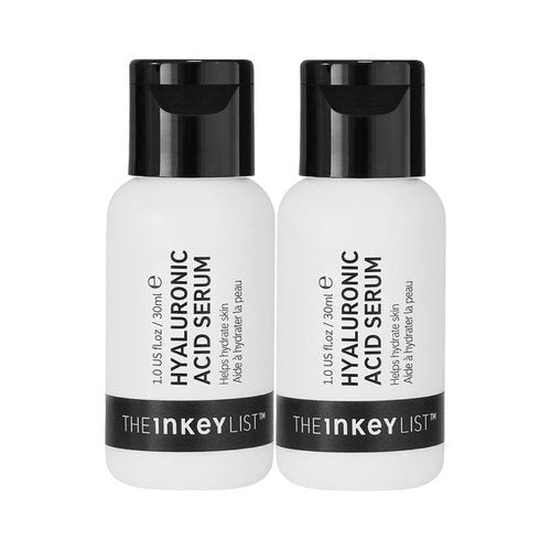 The INKEY List Hyaluronic Acid Serum Duo - Hydrate & Plump Dry Skin | 1.0 fl oz (2 Pack)