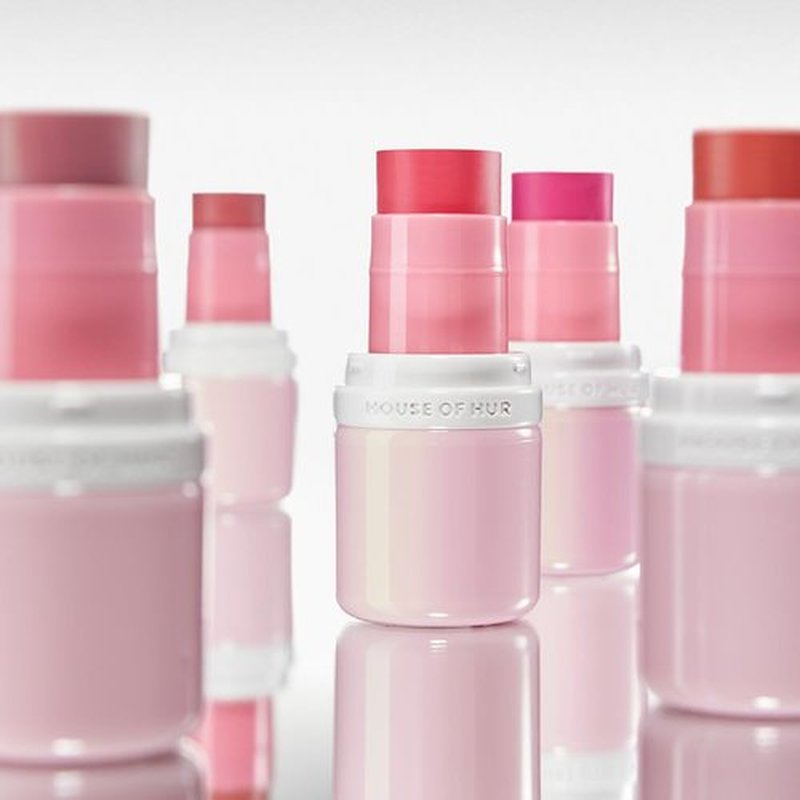House of Hur Every Cheek Blush | Hydrating Moisture Blush Stick | Super Food Extracts | 0.23 Oz (5 Colors) (Evening Whisper)