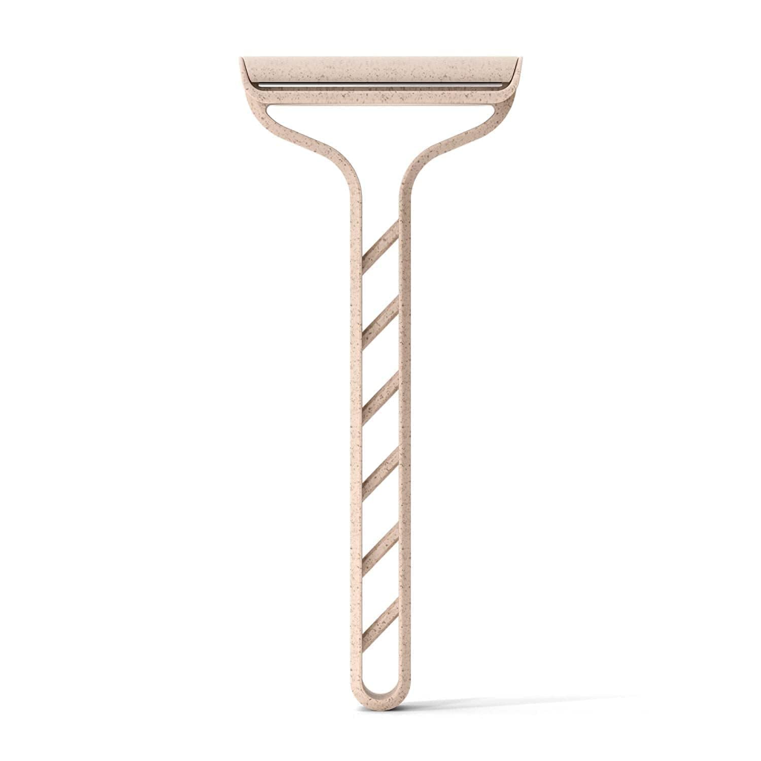 Bevel Essentials Disposable Safety Razors for Men, Double Edge Stainless Steel Blade Helps Prevent Nicks and Razor Bumps, Travel Essentials, 5 Count