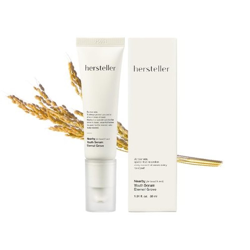 Hersteller Nearby Hand Serum For Dry And Aging Hands – Peptide Eternal Grove Scent | Hydrating & Firming Serum with Hazelnut Oil, Oat Extract & Rice Bran Water For Soft, Glowing Skin