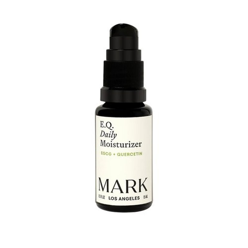 MARK Los Angeles - EQ Daily Moisturizer - EGCG + Quercetin - Hydrating Face Cream - For Dry Skin, Redness & Blemishes - With Jojoba & Squalene Oil - Lightweight Plant-Based Formula - 0.5 fl oz