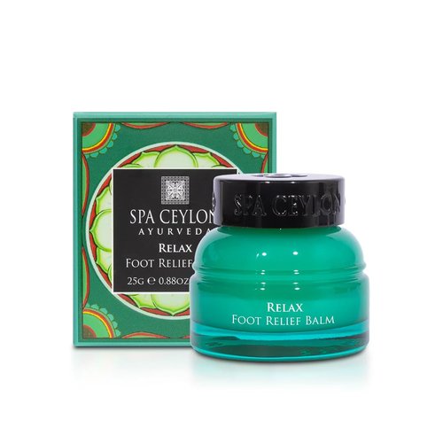 SPA CEYLON RELAX Foot Relief Balm | Instant Cooling & Soothing | relief for tired & fatigued feet | Hydrating | 100% Natural | Suitable for all skin types
