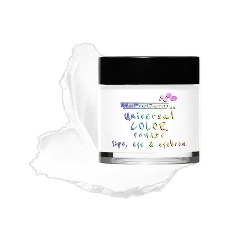 Maproderm Universal Color Pomade 91 Porcelain Apply as shadow, eyeliner, eyebrow, lip and blush.