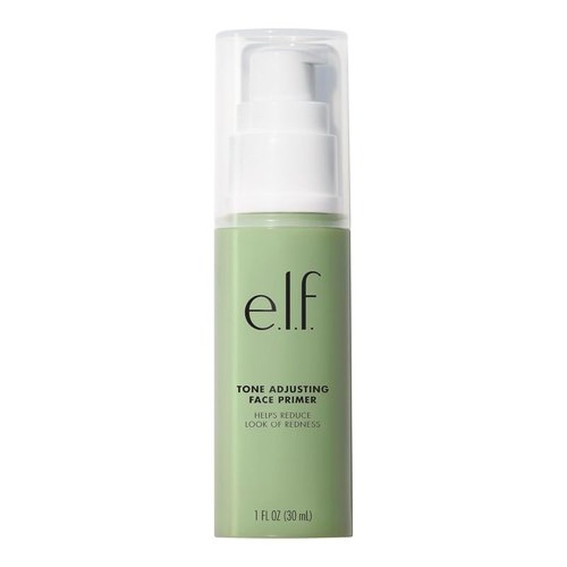 e.l.f. Tone Adjusting Face Primer - Neutralize Uneven Skin Tones & Redness | Long-Lasting Makeup Grip, Vegan
